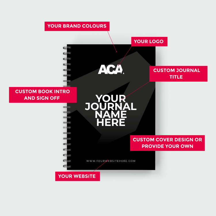 Custom Branded Exercise Journals