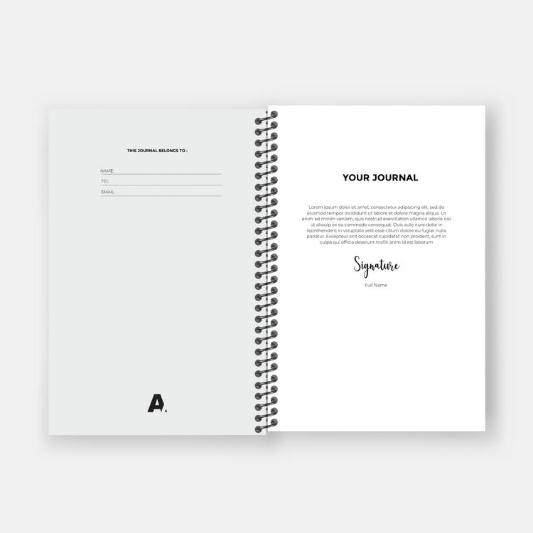 Custom Branded Exercise Journals