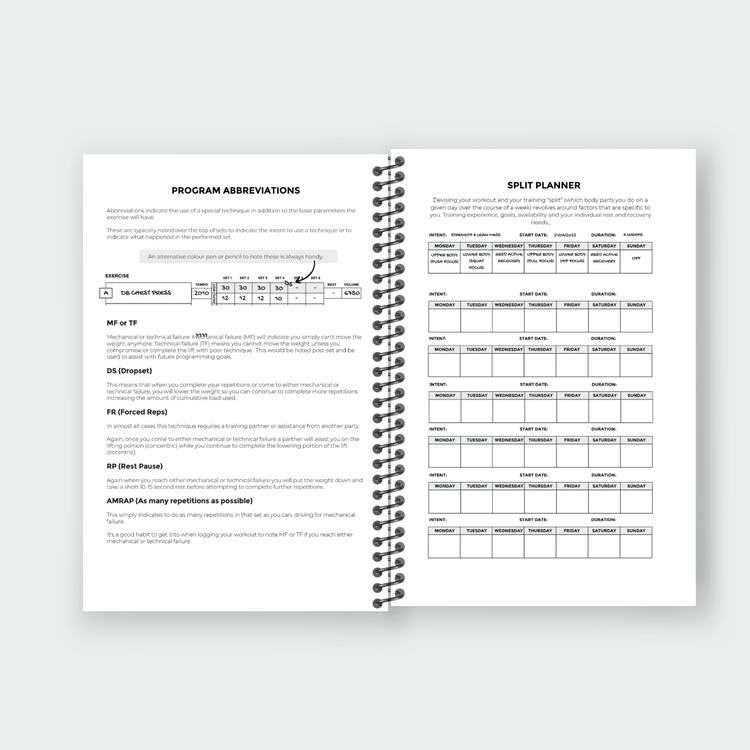 Custom Branded Exercise Journals