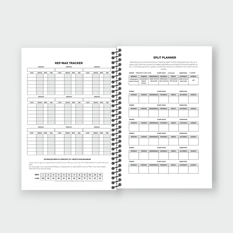 Custom Branded Exercise Journals