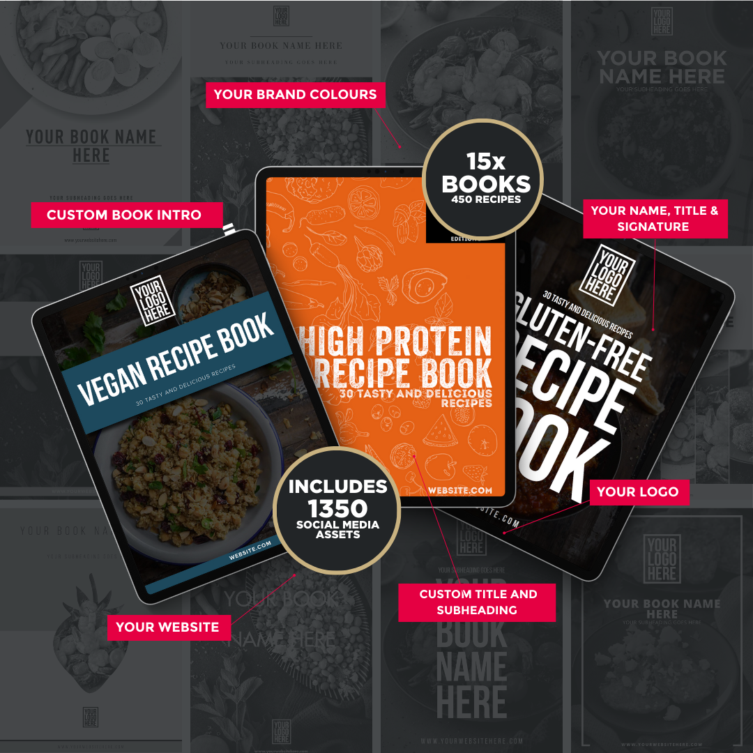 Specialist Recipe Book Bundle Advanced Coaching Academy