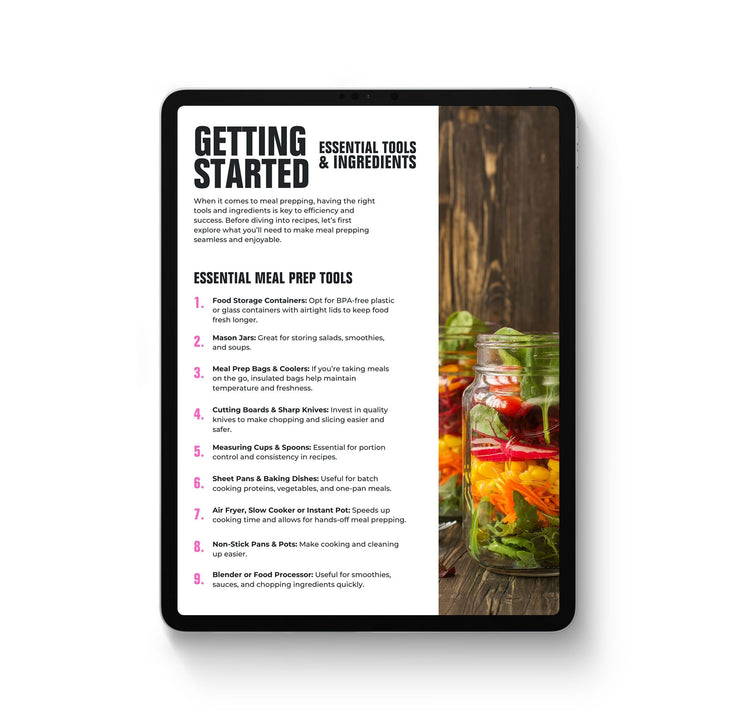 Meal Prep Guide: Building Meals & Storage