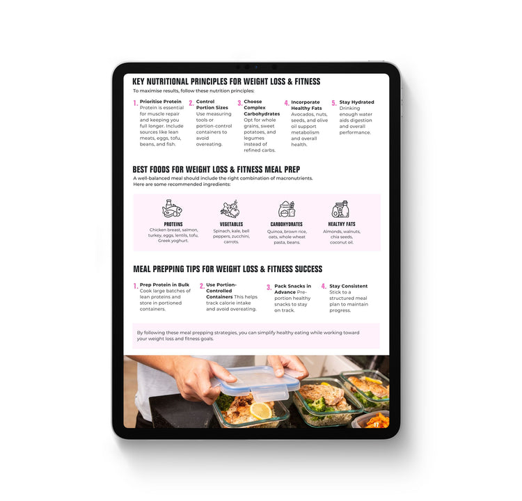 Meal Prep Guide: Building Meals & Storage