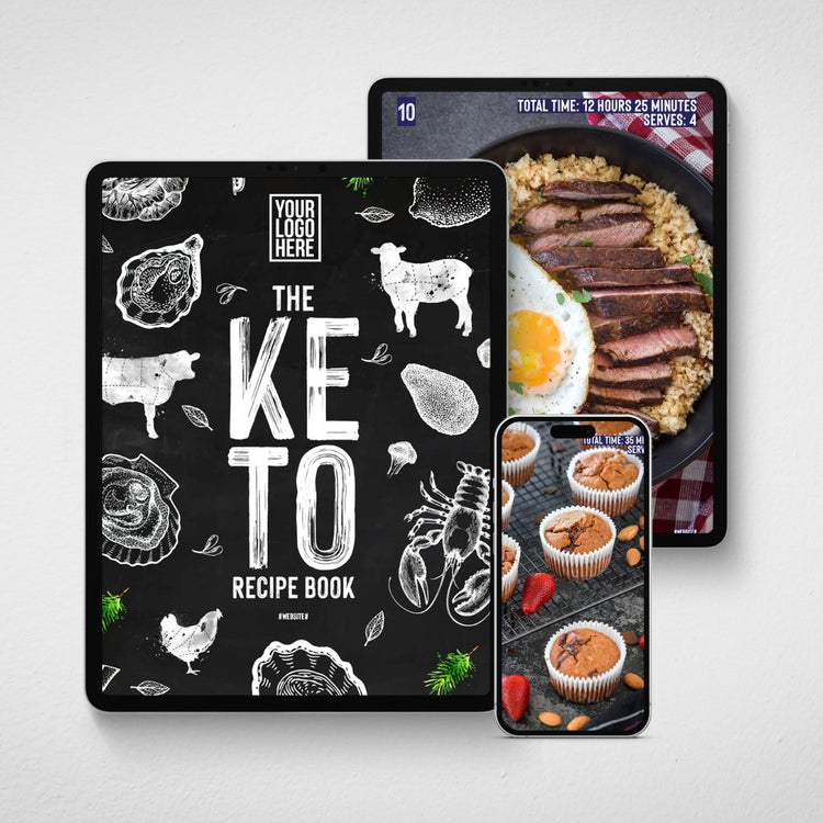 Custom Branded Keto Book