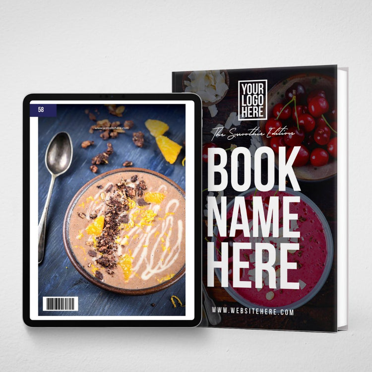 Custom Branded Smoothie Book