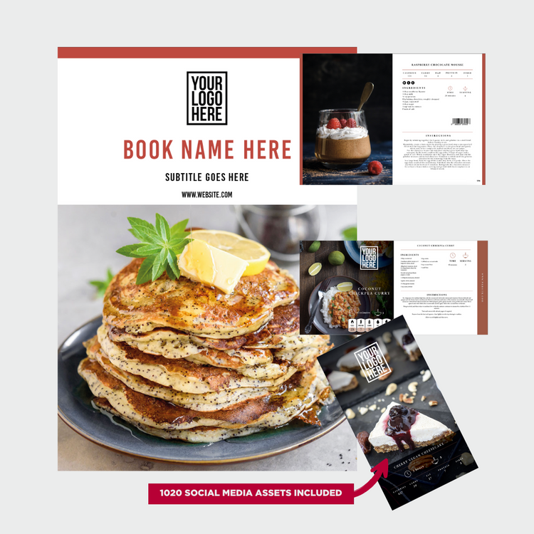 Custom Branded Recipe Books