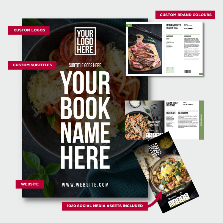 Custom Branded Recipe Books