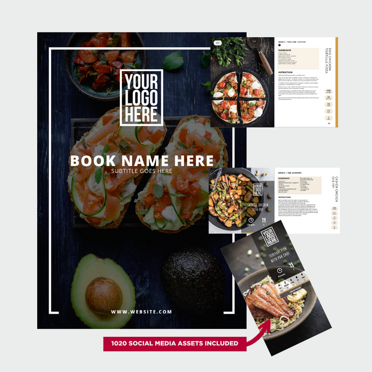 Custom Branded Recipe Books