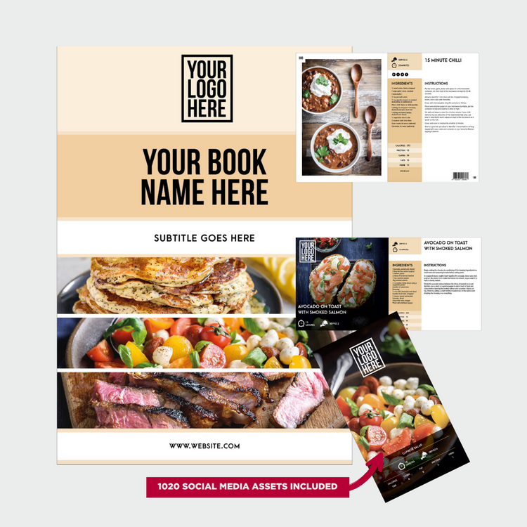 Custom Branded Recipe Books