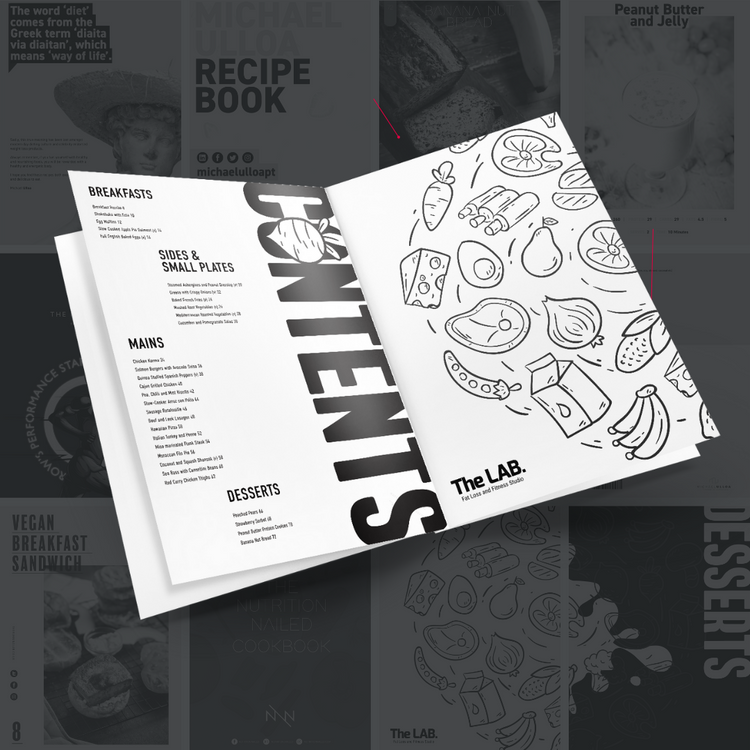 Fully Bespoke Recipe Book