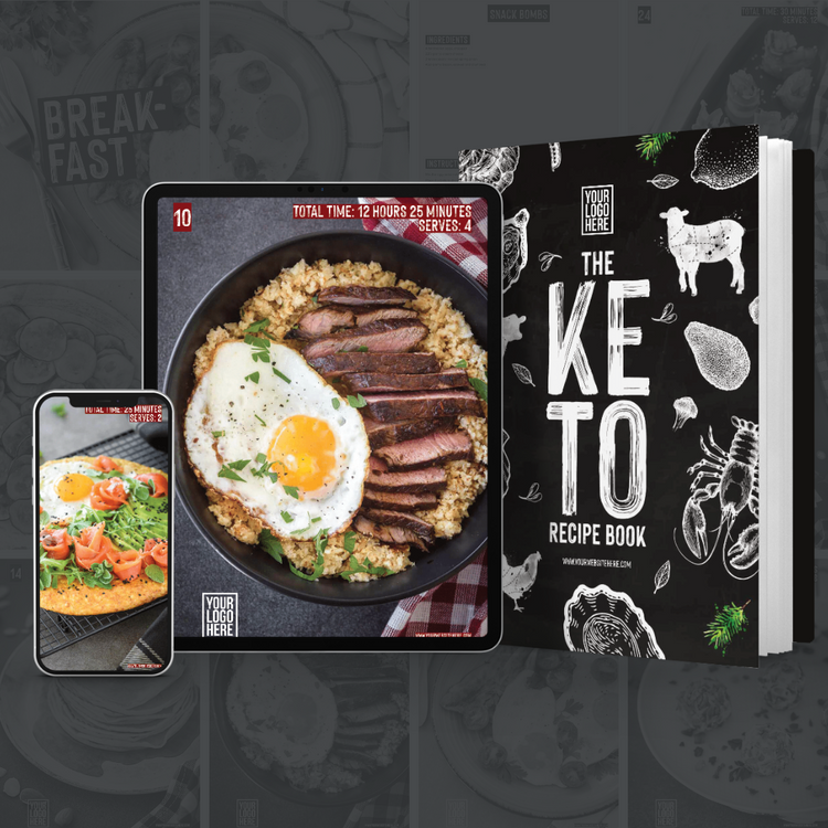 Custom Branded Keto Book